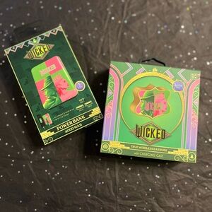 Wicked Power Bank and Wireless Earbuds Set NWT
